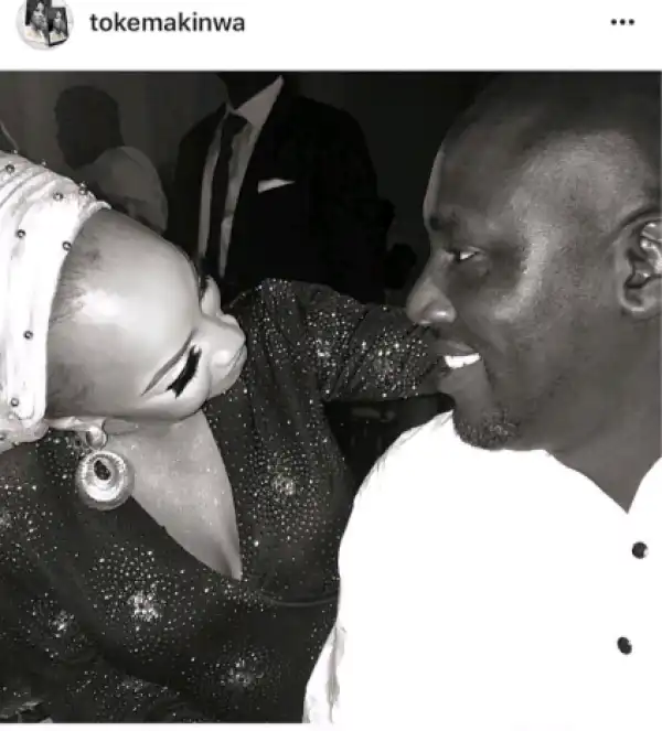 Toke Makinwa shows off her 